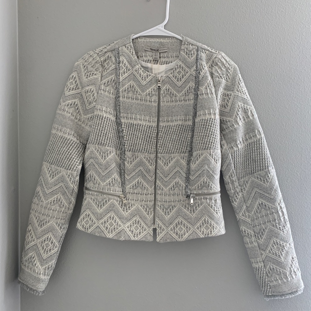Zara tweed jacket xs